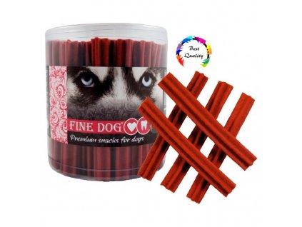 fine dog jerky kriz hovezi 12 5cm 55