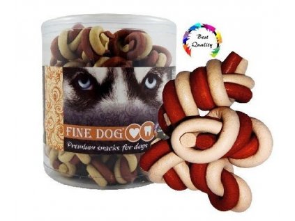 fine dog jerky uzel vanilka kureci 25ks