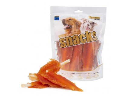 Magnum Chicken Breast on Rawhide stick 250g