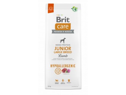 brit care dog hyppoallergenic junior large breed 12 kg