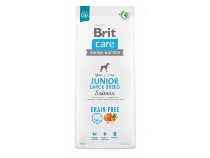 brit care dog grain free junior large breed 12kg