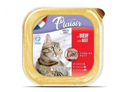 plaisir cat s hovezim 100g vanicka