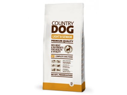 Country Dog Light & Senior 15kg