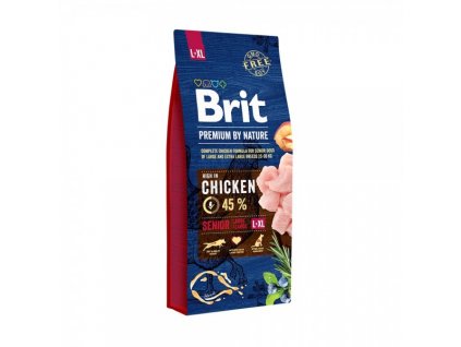 Brit Premium Dog by Nature Senior L+XL 15kg