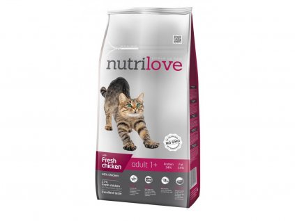 nutrilove cat adult fresh chicken