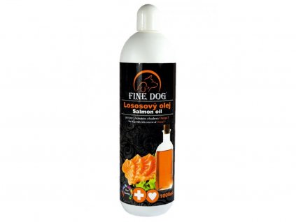 fine dog lososovy olej 1000 ml