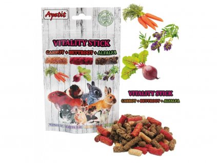 apetit vitality sticks with carrot, bettroot and alfalfa