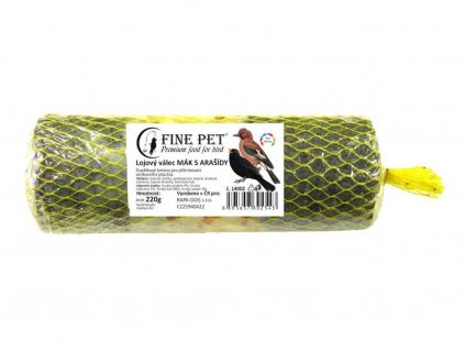 fine pet lojovy valec mak s arasidy 220 g