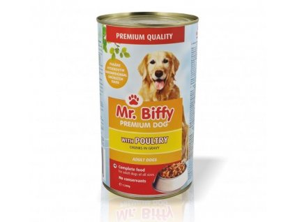 mr biffy dog drubezi konzerva 1240g