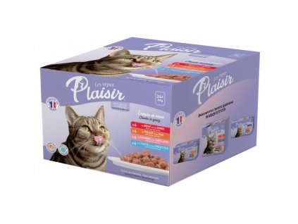 plaisir cat xxl multipack 24x85g kapsicky