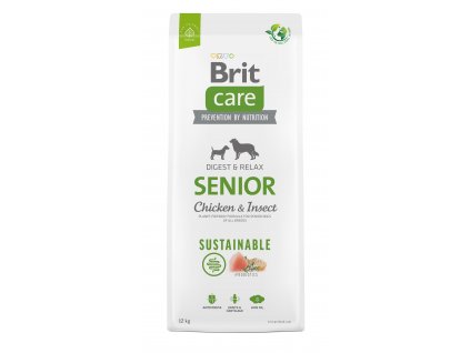 brit care dog sustainable senior 12 kg