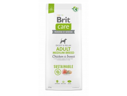 brit care dog sustainable adult medium breed 12 kg