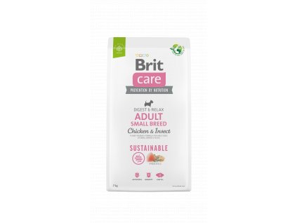 brit care dog sustainable adult small breed 7 kg