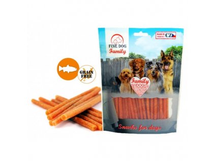 fine dog family lososova tycka 200g