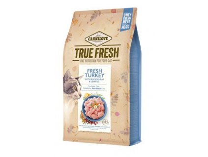 carnilove cat true fresh turkey 4,8kg