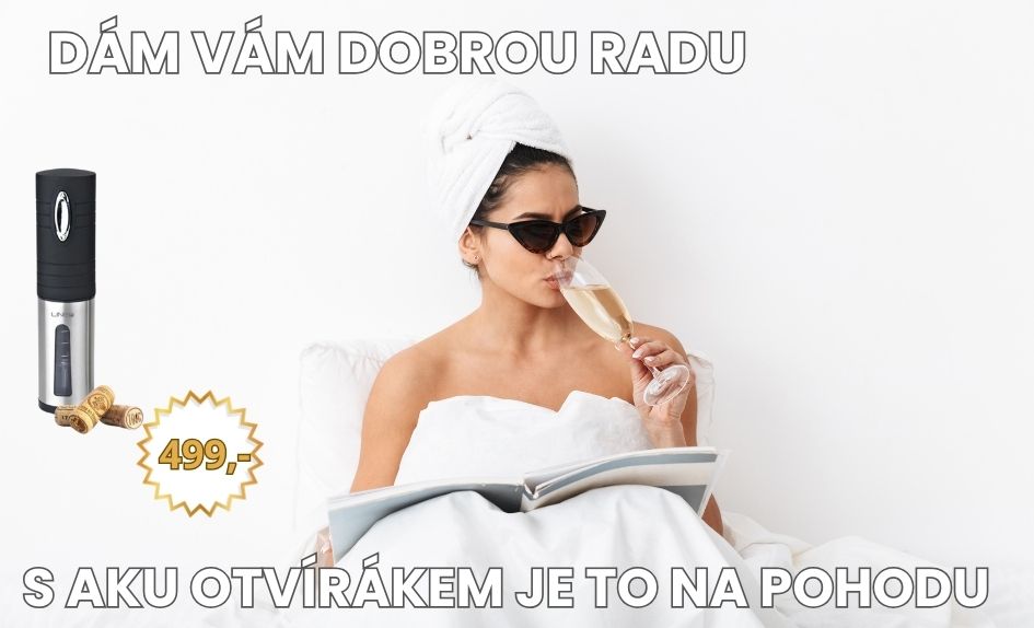 Aku otvírák na víno