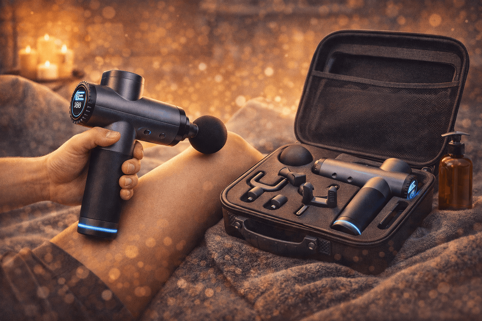 Domácí masáž jako od profesionála? Vyzkoušejte vysokofrekvenční masážní přístroj 6v1