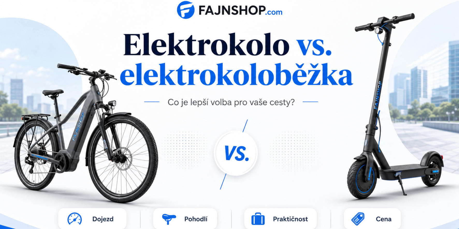 Elektrokolo vs. elektrokoloběžka: Co se vyplatí víc a kde výhodně koupit?
