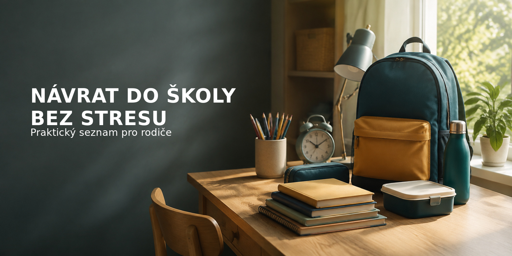 Příprava na návrat do školy bez stresu: Praktický seznam pro rodiče