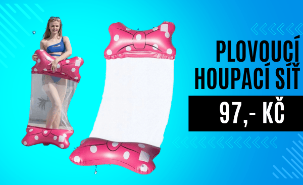 Plovoucí houpací síť