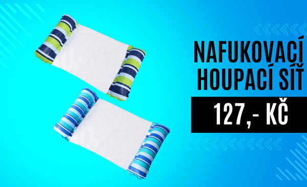 Nafukovací vodní houpací síť
