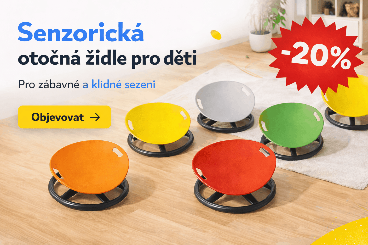 Senzorická otočná židle