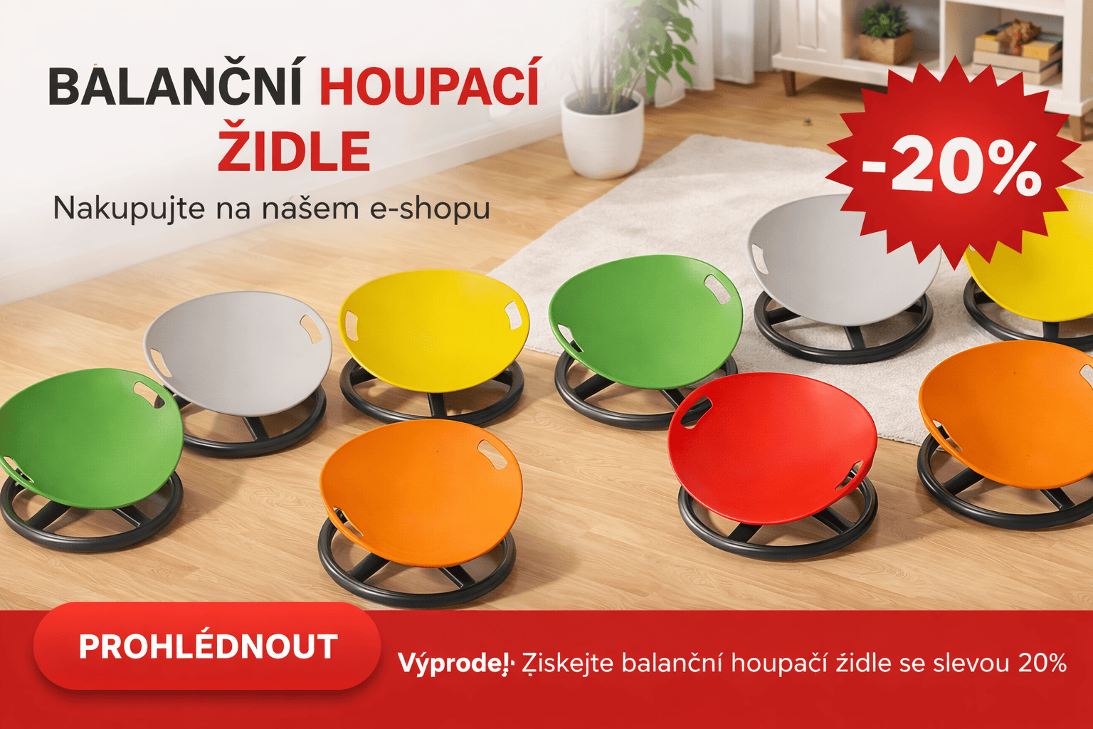 Senzorická otočná židle