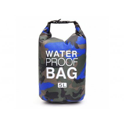 Vodotěsný vak 5 l modrý