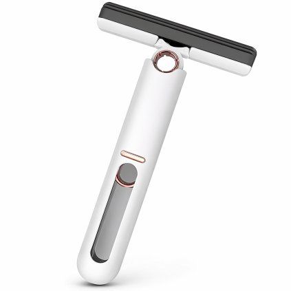 Modern squeegee with rose gold accents