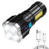 LED COB multifunkční svítilna - baterka TL-S03