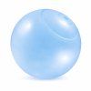 Průhledný modrý nafukovací míč