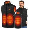 Elektricky vyhřívaná vesta unisex USB