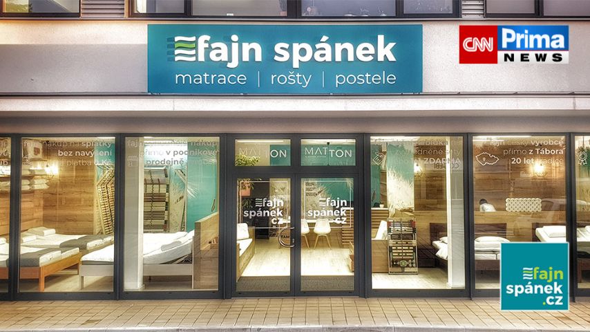 Reportáž o Fajn spánku na Prima News