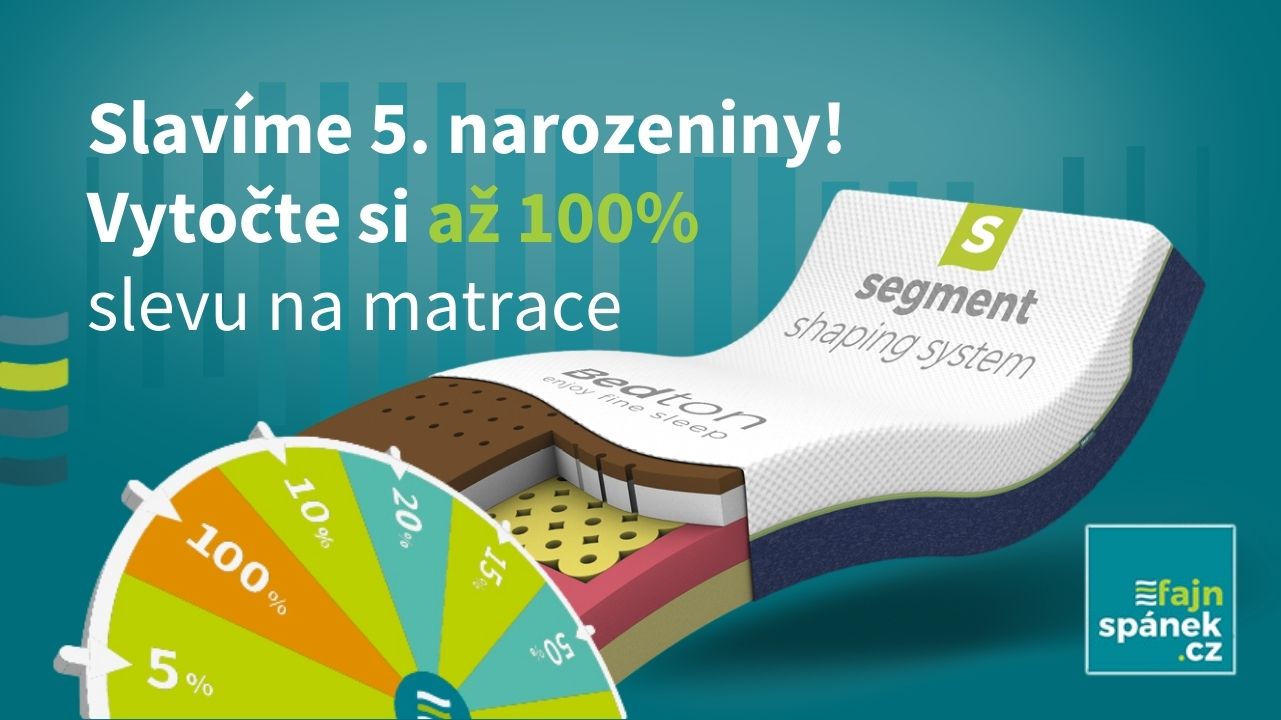 Oslavte s námi 5. narozeniny prodejny a roztočte kolo štěstí
