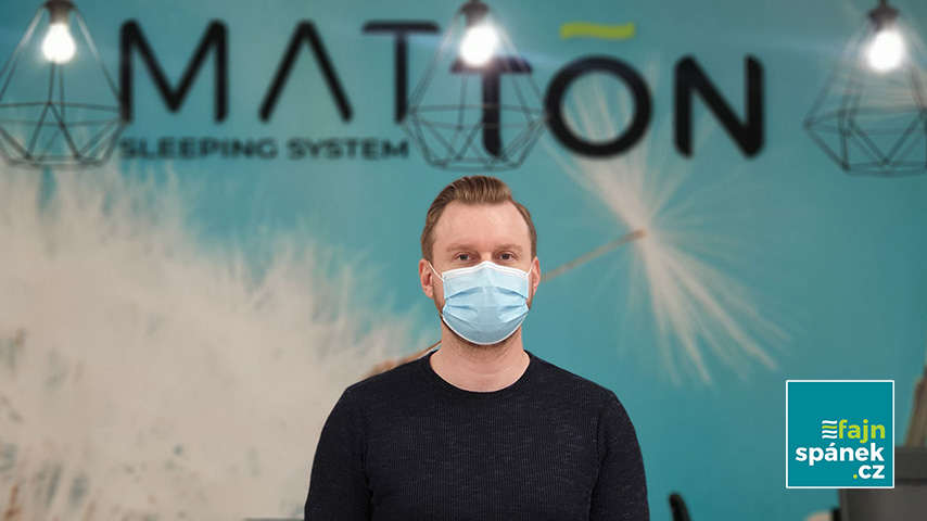 „Při výběru matrace buďte sobečtí v dobrém slova smyslu,“ říká Tomáš Kukla, specialista na zdravý spánek