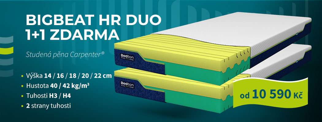 BIGBEAT HR DUO 1+1 ZDARMA