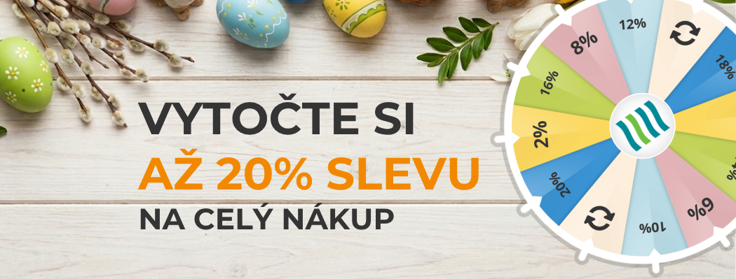 Sleva až 20 % na celý nákup
