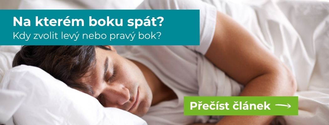 Na kterém boku spát? Kdy zvolit levý a kdy pravý bok?