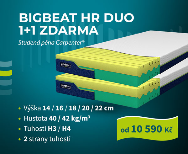 BIGBEAT HR DUO 1+1 ZDARMA
