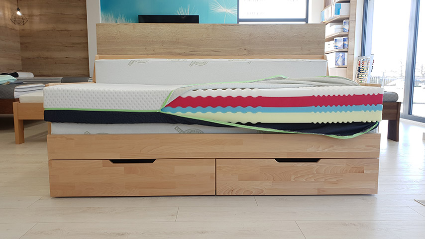 pěnová matrace tvrdost