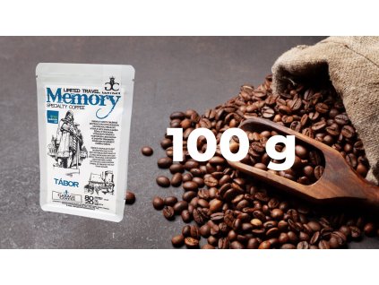 Zrnková káva MEMORY 100g