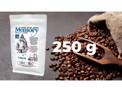 Zrnková káva MEMORY 250g