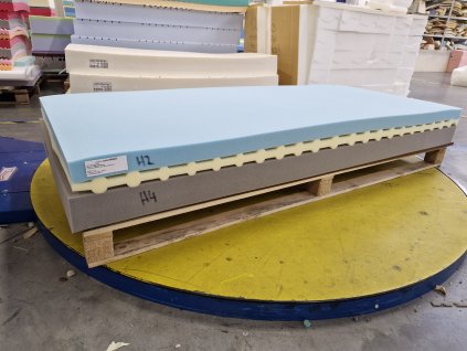 OUTLET DUO, 90x200x20 cm  • 2 tuhosti v jedné matraci H2 / H4