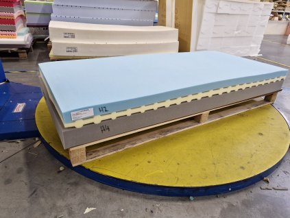 OUTLET DUO, 90x200x20 cm  • 2 tuhosti v jedné matraci H2 / H4