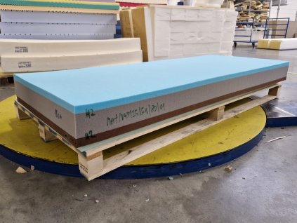 OUTLET DUO, 80x200x18 cm  • 2 tuhosti v jedné matraci H2 / H2