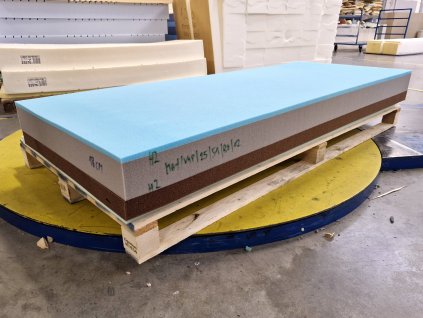 OUTLET DUO, 80x200x18 cm  • 2 tuhosti v jedné matraci H2 / H2