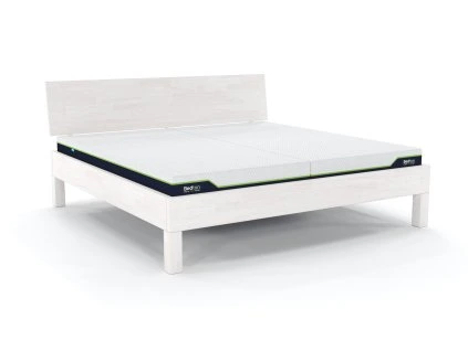 postel z masivu dub hevea TIMBER PILLAR 01