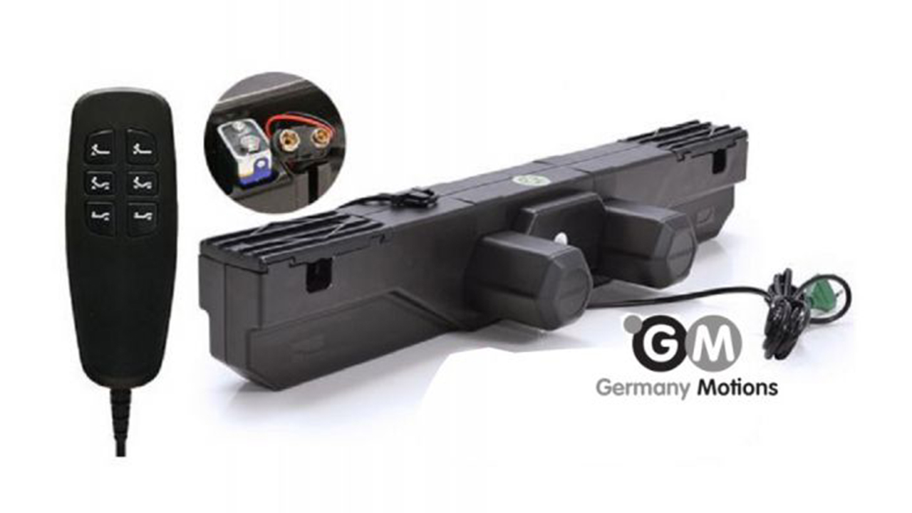 GERMANY MOTIONS Motor TWINMOT T2 PLUS, 2x4500N • včetně kabelového dálkového ovladače