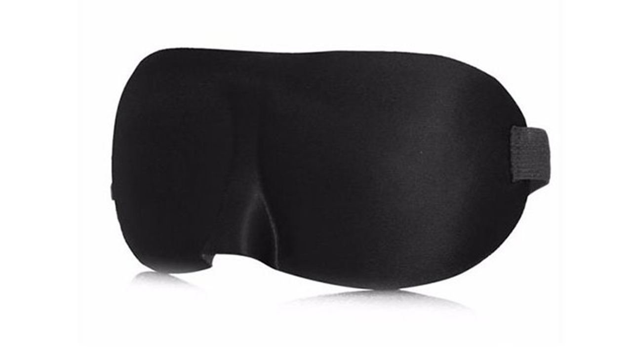 EARPLUGS Maska na oči - 3D • gumička na suchý zip