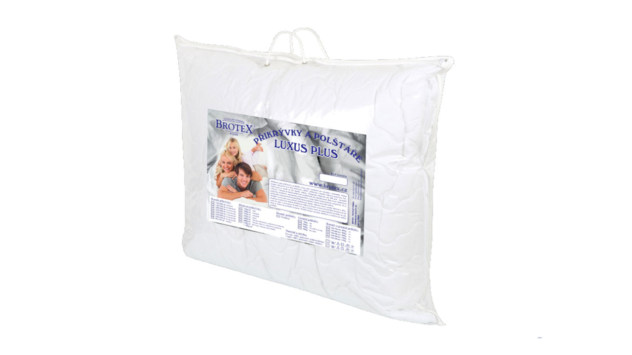 BROTEX ALASKA LUXUS PLUS 900g polštář Rozměry: 70x90 cm